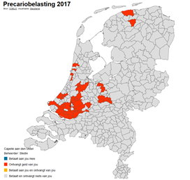 Afbeelding 2: Aan wie betalen de inwoners van Capelle aan den IJssel?