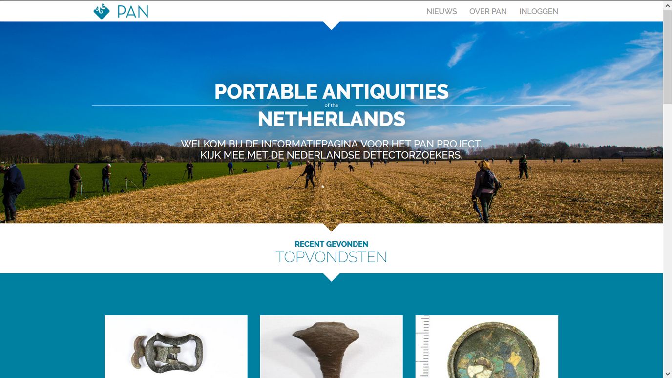 Nieuwe PAN website