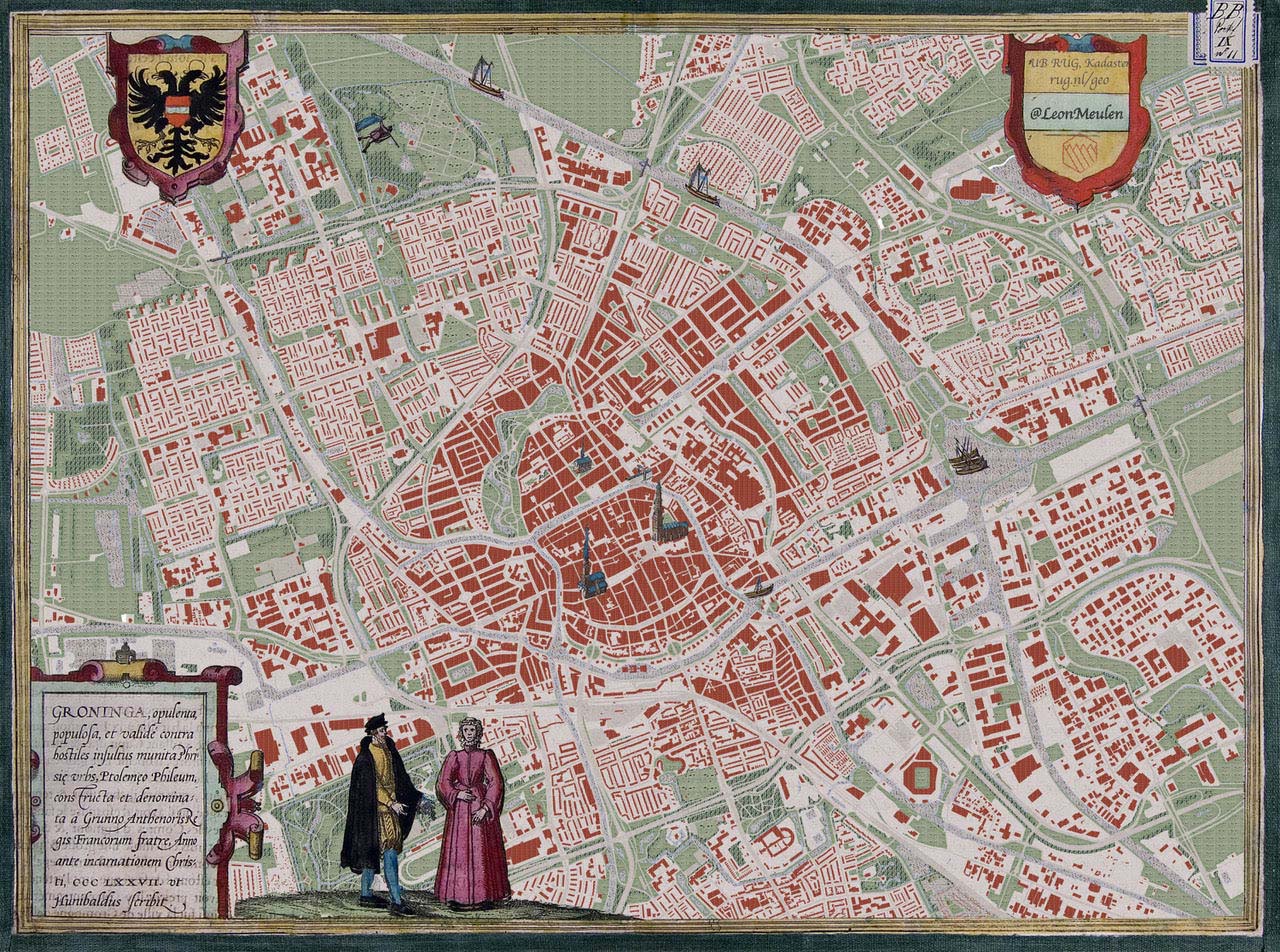 ….. de nieuwe kaart van Groningen!... the new city plan of Groningen!