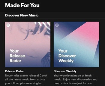 'Your Discover Weekly'