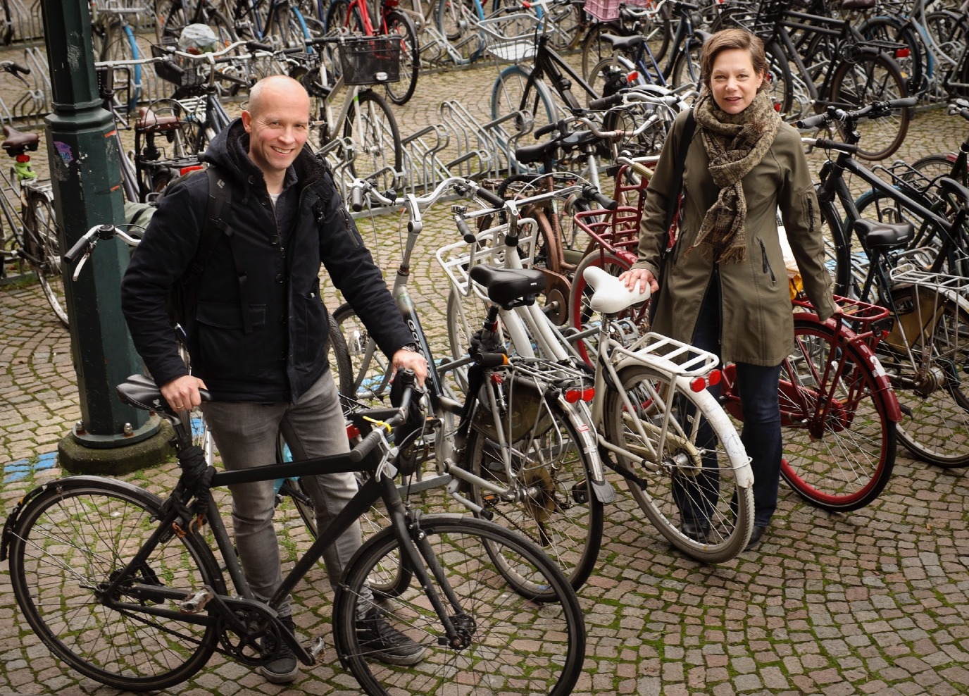 Riemer Vechter en Louise Meijering