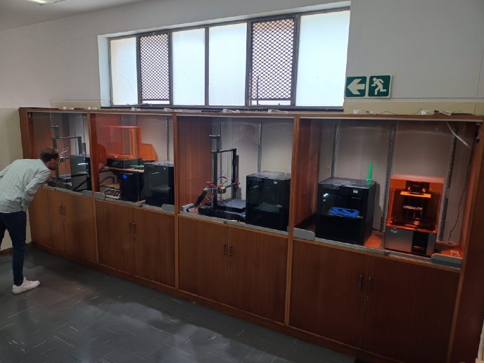 3D printers at Stellenbosch University