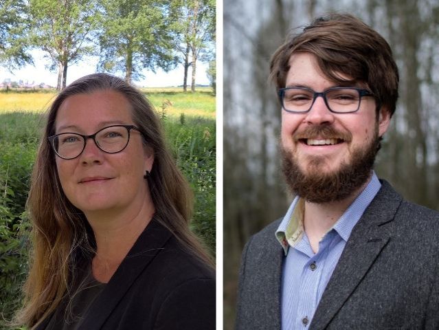 Dr Susanne Täuber (left) / Frederik Wermser MSc (right)