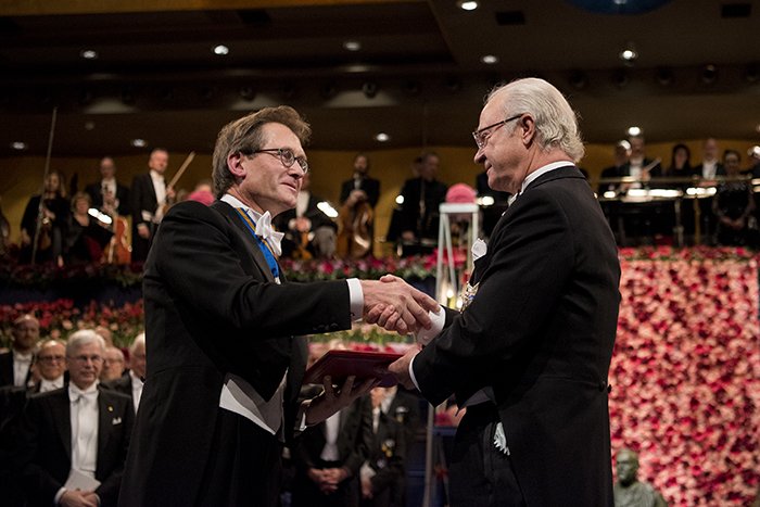 Uitreiking van de Nobelprijs