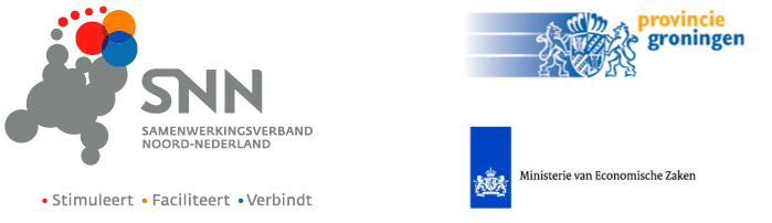 This project is co-financed by the Northern Netherlands Provinces alliance (SNN), the Ruimtelijk Economisch Programma and by the Ministry of Economic Affairs.