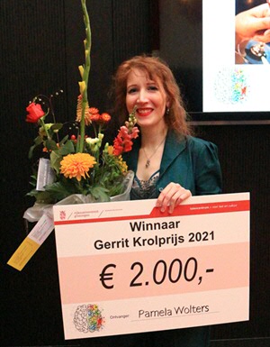 Pamela Wolters wint Gerrit Krolprijs 2021