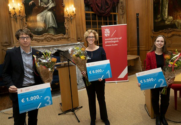 Left: Dr. Ronald Plantinga, midle: dr. Mirjam Günther-van der Meij, right: dr. Joëlle Swart