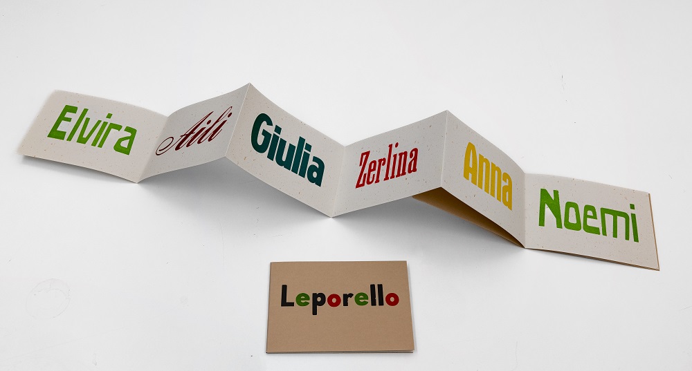 ‘Leporello’, Triona Pers, 2019