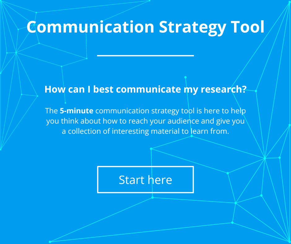 Use our communication strategy tool now