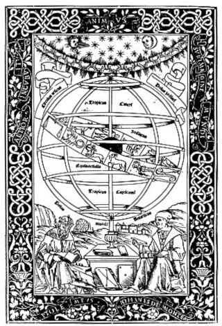 Ptolemy, Regiomontanus and the armillary sphere (Venice 1496)