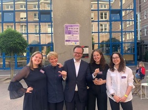 Anna Walczak, Tekla Emborg, prof. John Morijn, Elene Amiranashvili and Zuzanna Uba