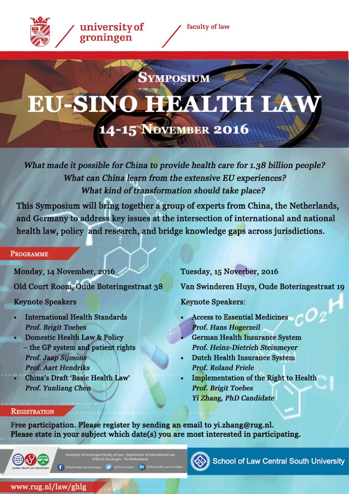 EU-SINO HEALTH LAW
