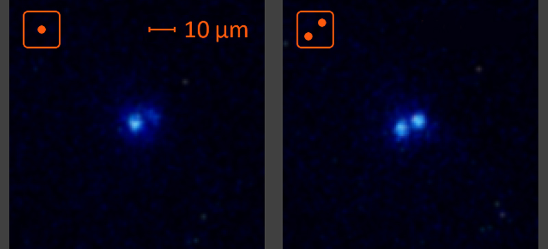 Hot news: single barium ion