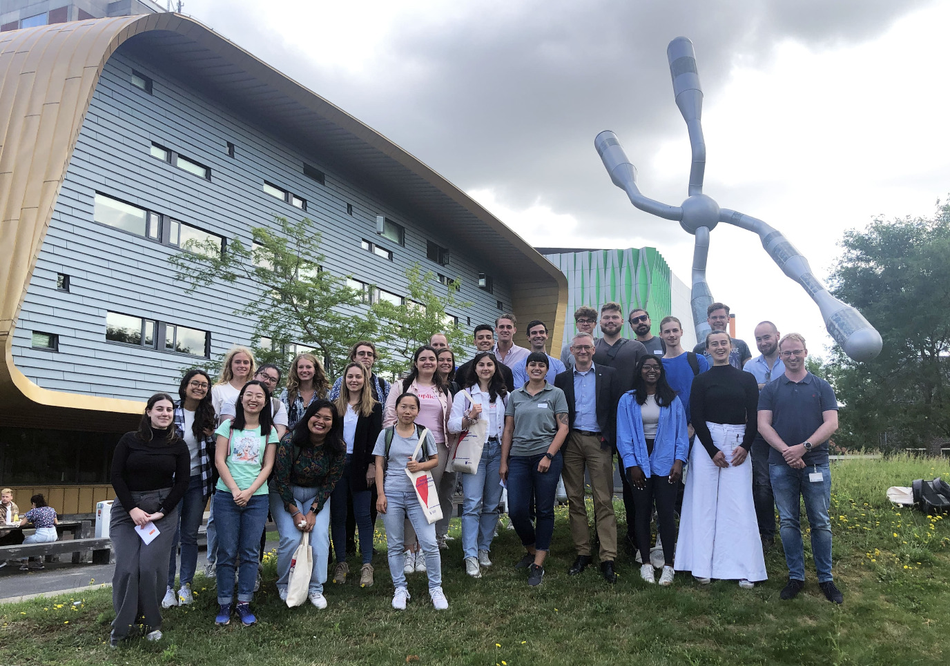 Participants of the 3rd edition of our Summer School Data Science and AI in Health (Photo by Michiel Hooiveld)