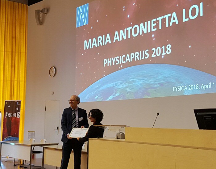 Physica prijs 2018Physica Prize 2018