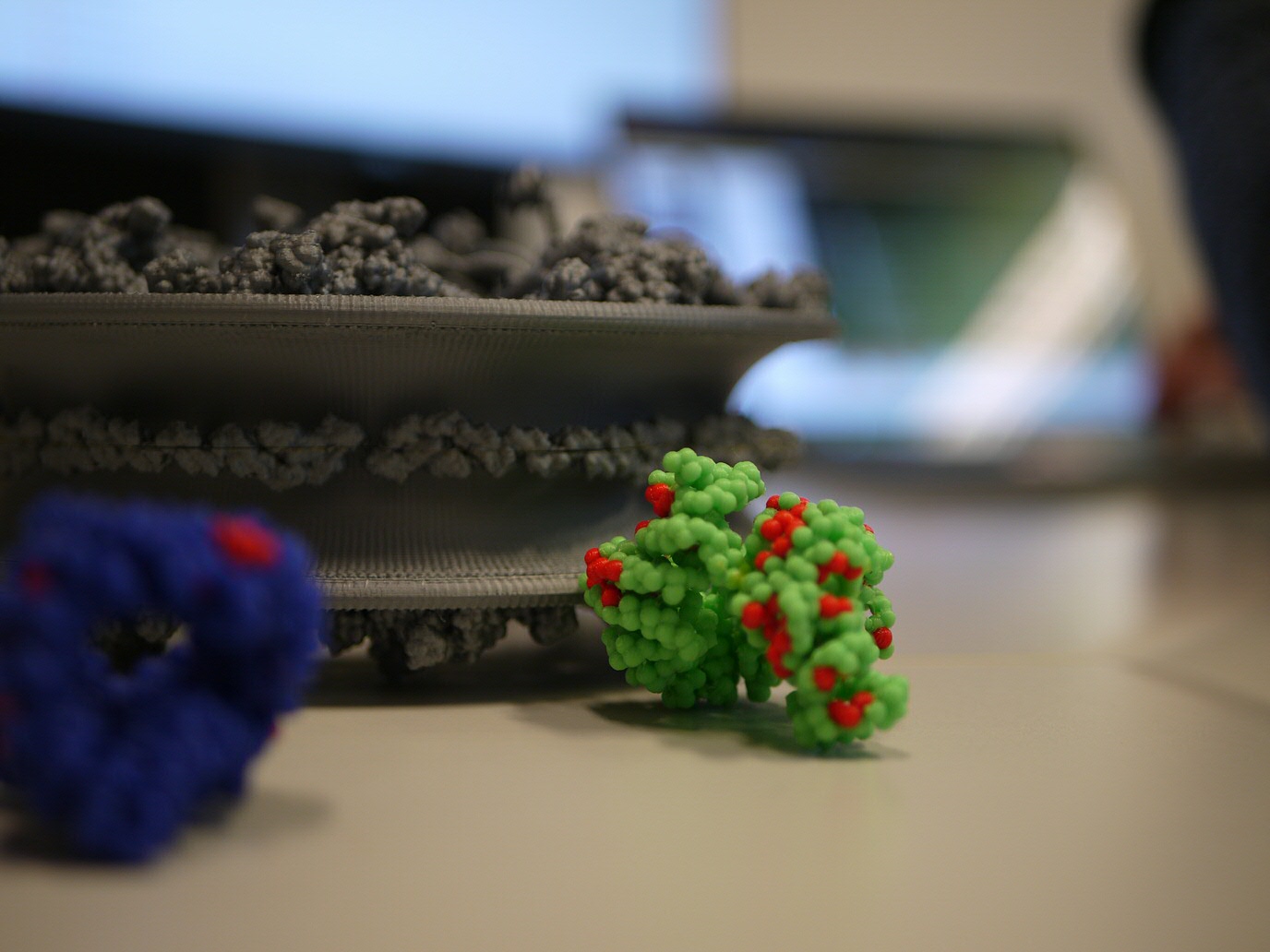 A 3D print of the Nuclear Pore Complex