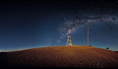 Panoramafoto van de site waar de e-ELT wordt gebouwd | Foto ESO