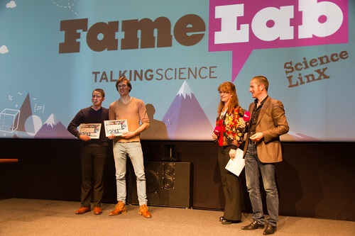 Left, winners Timothy and Ludo | Photo Science LinX
