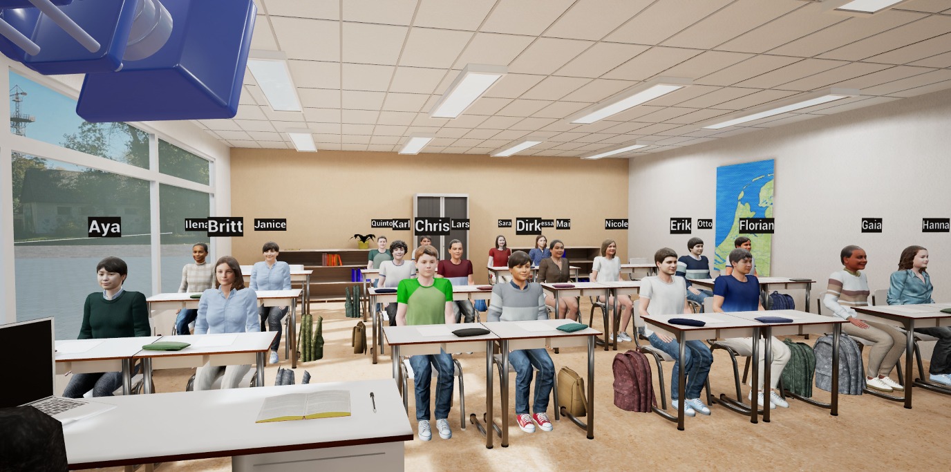 VR in classroom management in secondary education