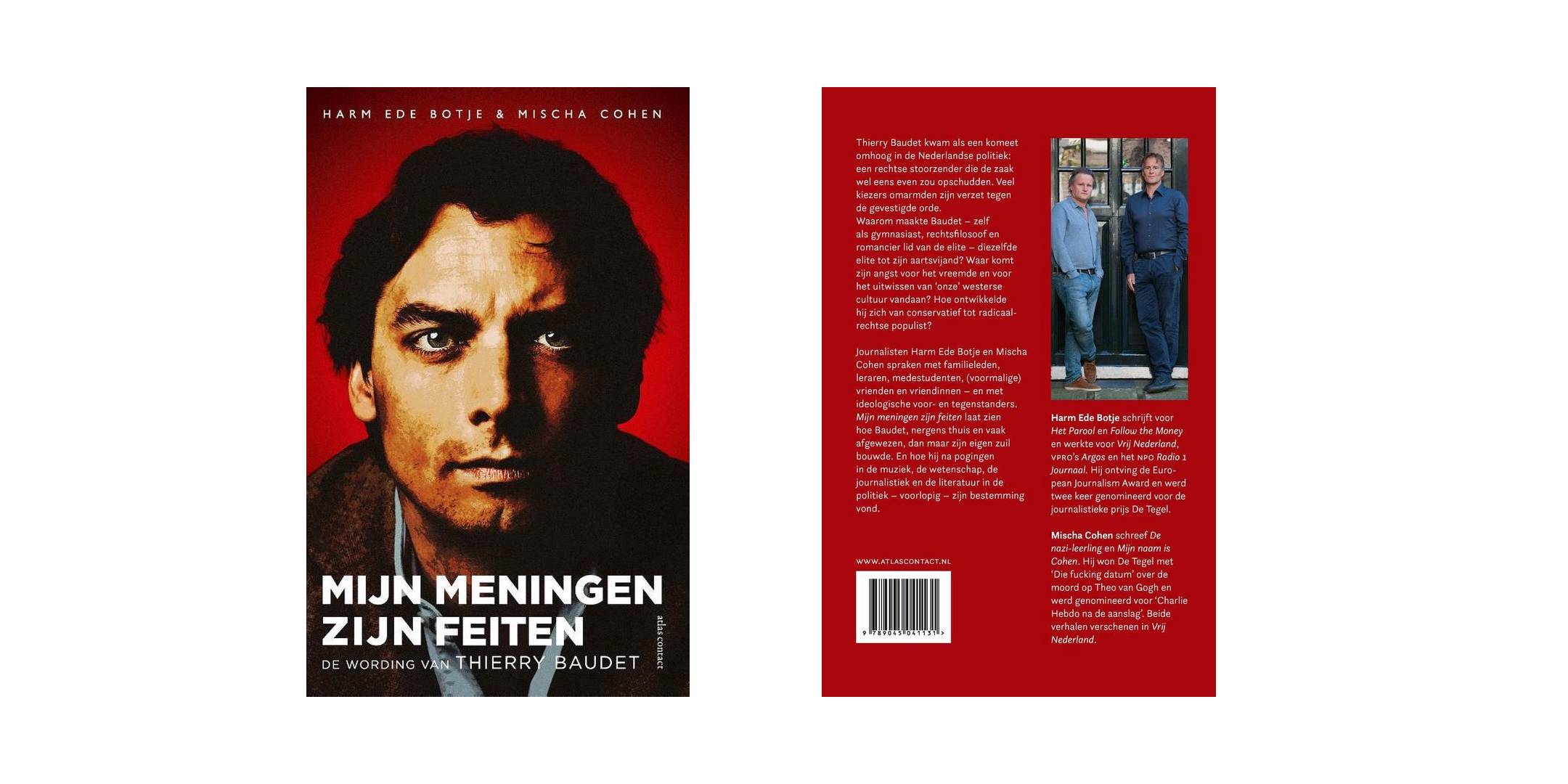 Boek 'Mijn meningen zijn feiten', door Thierry Baudet