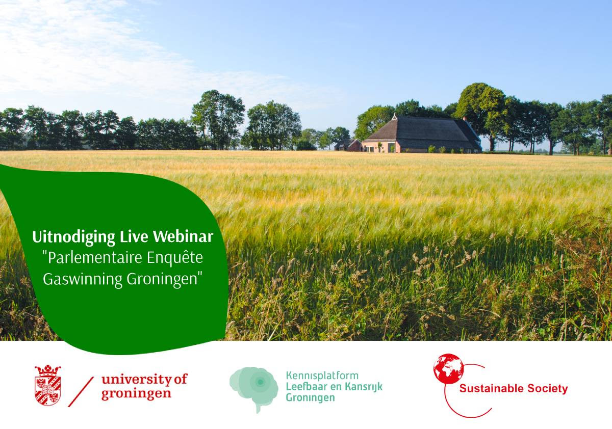 Live Webinar Parlementaire Enquête Gaswinning Groningen